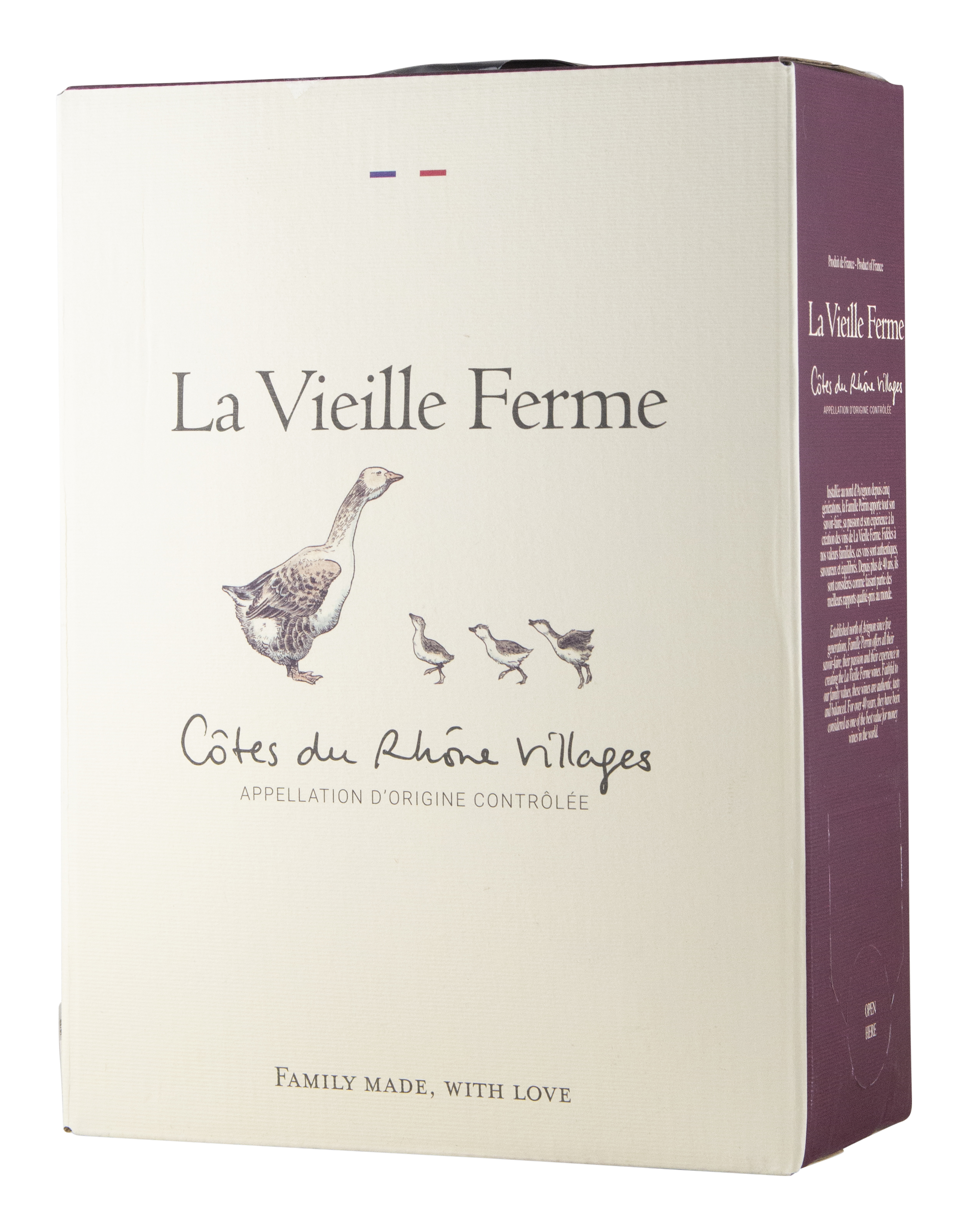 La Vieille Ferme Côtes du Rhône-Villages BiB 2023